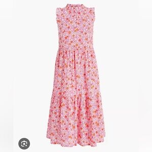J. Crew Factory ruffle midi dress